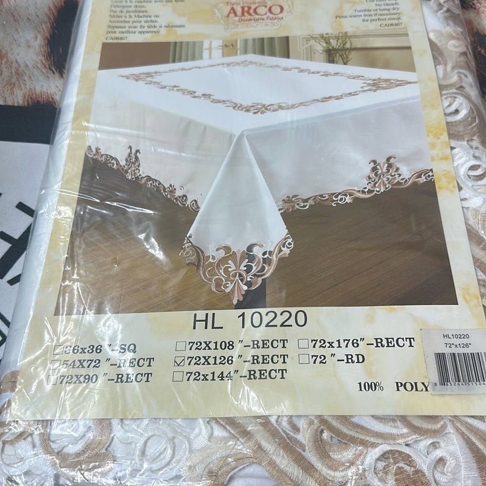 Brand  new table cover